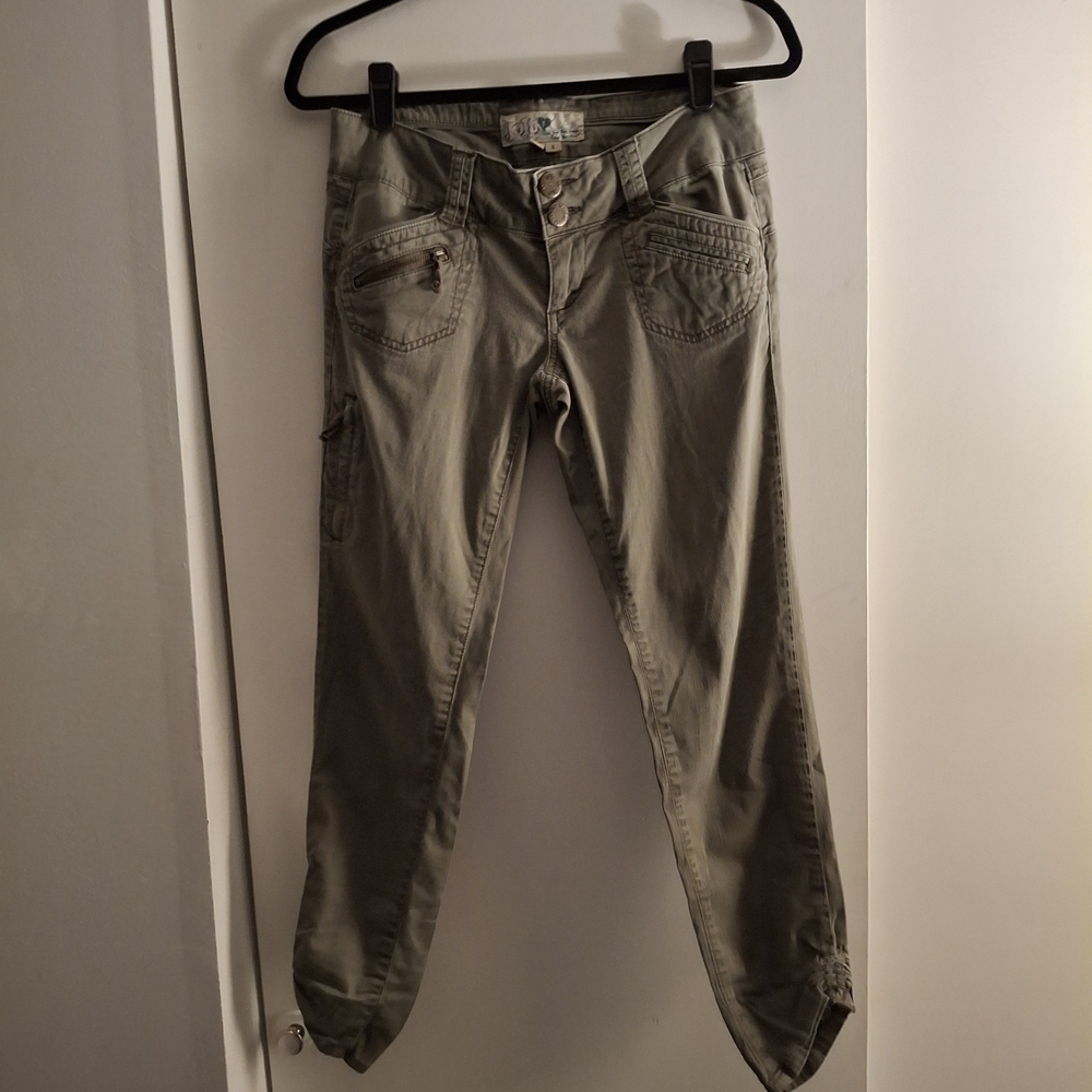 Jolt Junior Women's Olive Green Cargo Pants